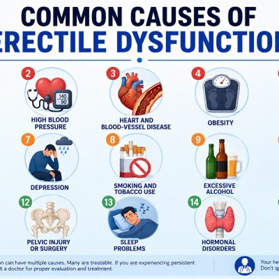 Erectile Dysfunction Treatment: Causes, Symptoms & Effective Solutions